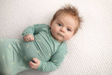 Arrow Print Knotted Newborn Baby Gown