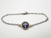 Tap To Pray™Survivor Series Handmade Bracelets 14K Gold-Plated + It Is Well