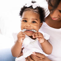 Cutie Teether Handheld Rattle Blue