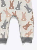 Muted Rabbit Romper