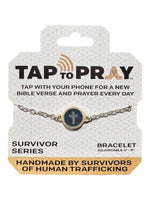 Tap To Pray™Survivor Series Handmade Bracelets 14K Gold-Plated + It Is Well