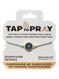 Tap To Pray™Survivor Series Handmade Bracelets 14K Gold-Plated + It Is Well