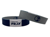 Tap To Pray™ Wristbands  Navy & Grey