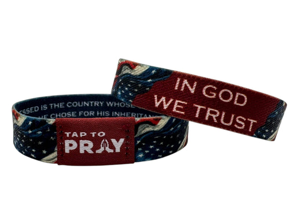 Tap To Pray™ Wristband Patriot