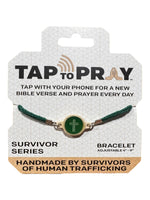 Tap To Pray™Survivor Series Handmade Bracelets 14K Gold-Plated + It Is Well