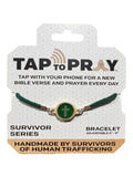 Tap To Pray™Survivor Series Handmade Bracelets 14K Gold-Plated + It Is Well