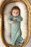 Arrow Print Knotted Newborn Baby Gown