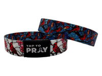 Tap To Pray Wristbands Cardinals