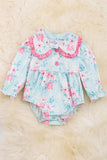 Pastel Floral Onesie/Bubble