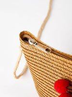 Cherry Accent Crossbody Bag