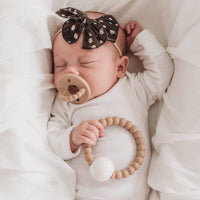 Cutie Teether Handheld Rattle Blue