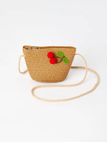 Cherry Accent Crossbody Bag