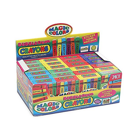 Crayons Bubble Gum