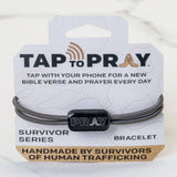 TTP Tactical Bracelet: Slate + Pray