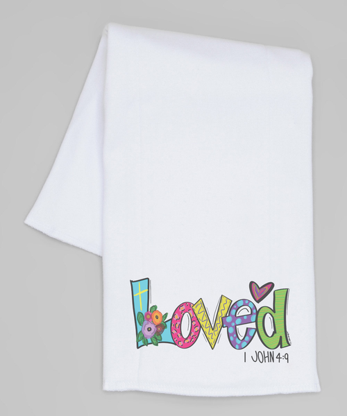 Loved Burp Cloth