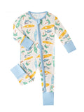 Surf's Up Bamboo Baby Convertible Zippy Romper