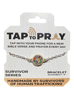 Tap To Pray™Survivor Series Handmade Bracelets 14K Gold-Plated + It Is Well