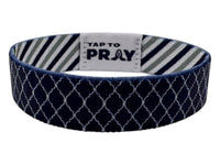 Tap To Pray™ Wristbands-Graphite & Ink