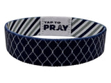 Tap To Pray™ Wristbands-Graphite & Ink