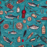 Clover Cottage - Old Timey Fishing Blanket