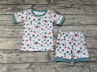 Baby Boys Duck Hunting Short Sleeve Tops Shorts Clothing Set