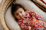 Three Little Tots - Wild Child Floral Hawaiian Knotted Gown: Gown Only