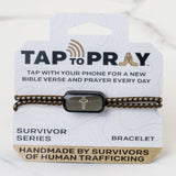 TTP Tactical Bracelet Navy + Cross