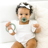 Cutie Teether Handheld Rattle Blue