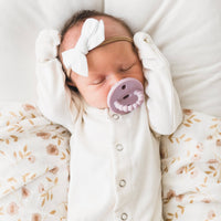 Cutie Slant Pacifier + Teether: Ballerina