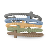 Ryan & Rose - Jesus Bracelets - 5 Packs: Drift / Small