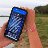 Tap To Pray™Survivor Series Handmade Bracelets 14K Gold-Plated + It Is Well