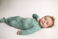 Arrow Print Knotted Newborn Baby Gown