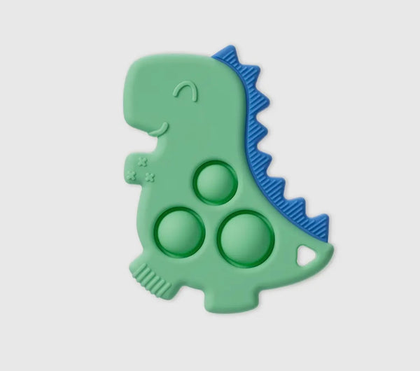 Silicone Teether w/ Sensory Pooper