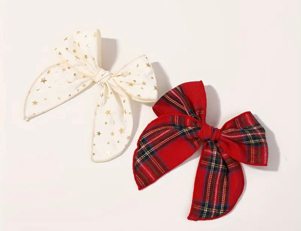 Christmas Boho Bow