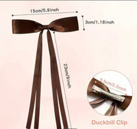 Silky Satin Bow Streamers(2 streamers)