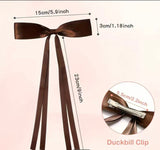 Silky Satin Bow Streamers(2 streamers)