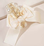 Faux Pearl Hair Clip