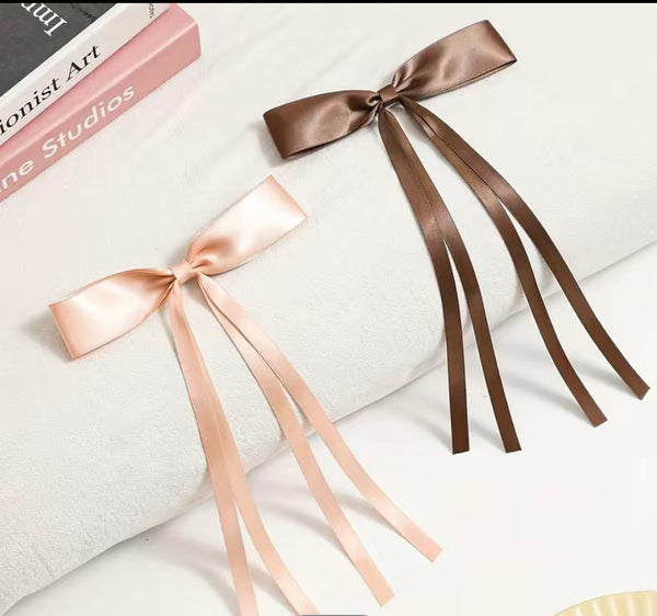 Silky Satin Bow Streamers(2 streamers)