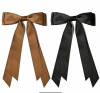 Silky Satin Hair Bow Streamers