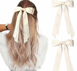 Silky Satin Hair Bow Streamers