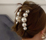 Faux Pearl Hair Clip