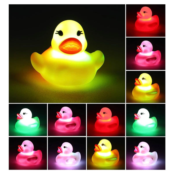 Lighted Rubber Ducks