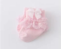 Lace Bow Socks