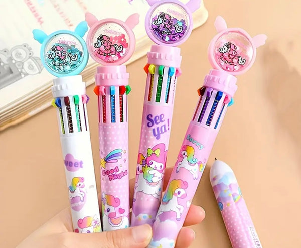 Rainbow Unicorn Pens