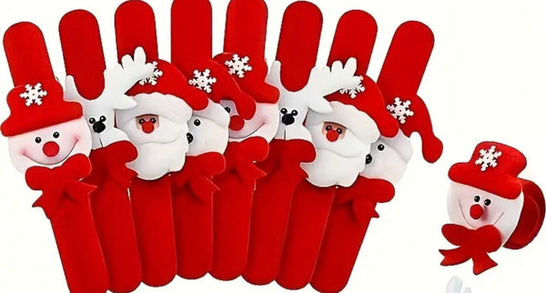 Christmas Slap Bracelets