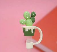 Cactus Silicone Straw Cover