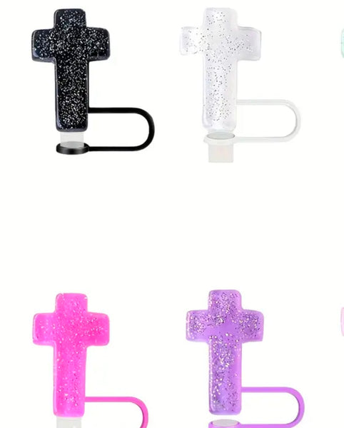 Cross Straw Covers