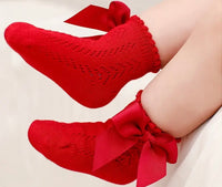 Toddler Bow Socks