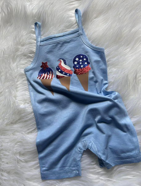 Ice Cream Cone Romper