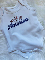 America Sparkle Onesie